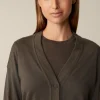 Tencel-Wollmix-Cardigan In