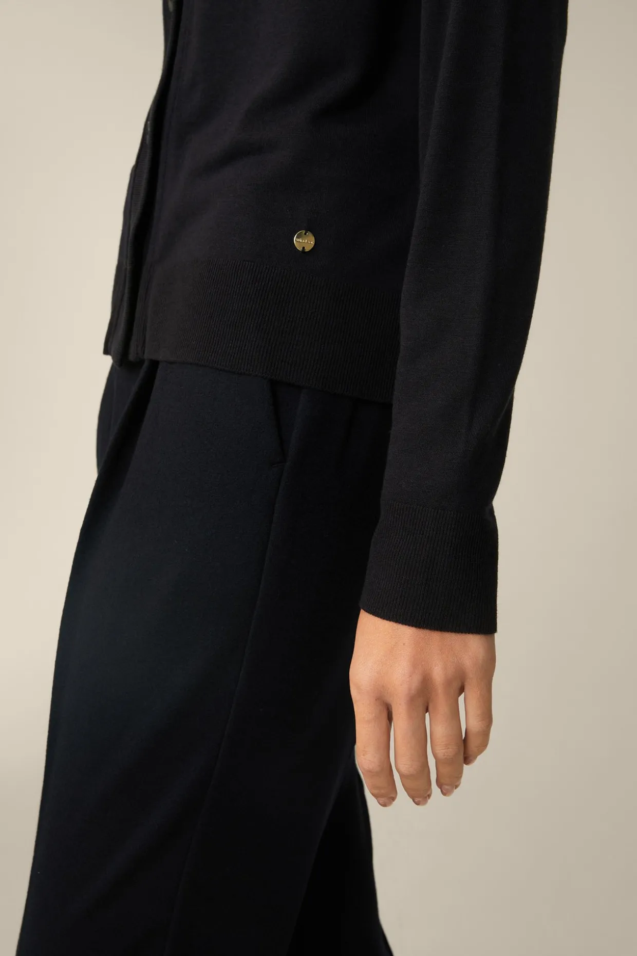 Tencel-Wollmix-Cardigan In