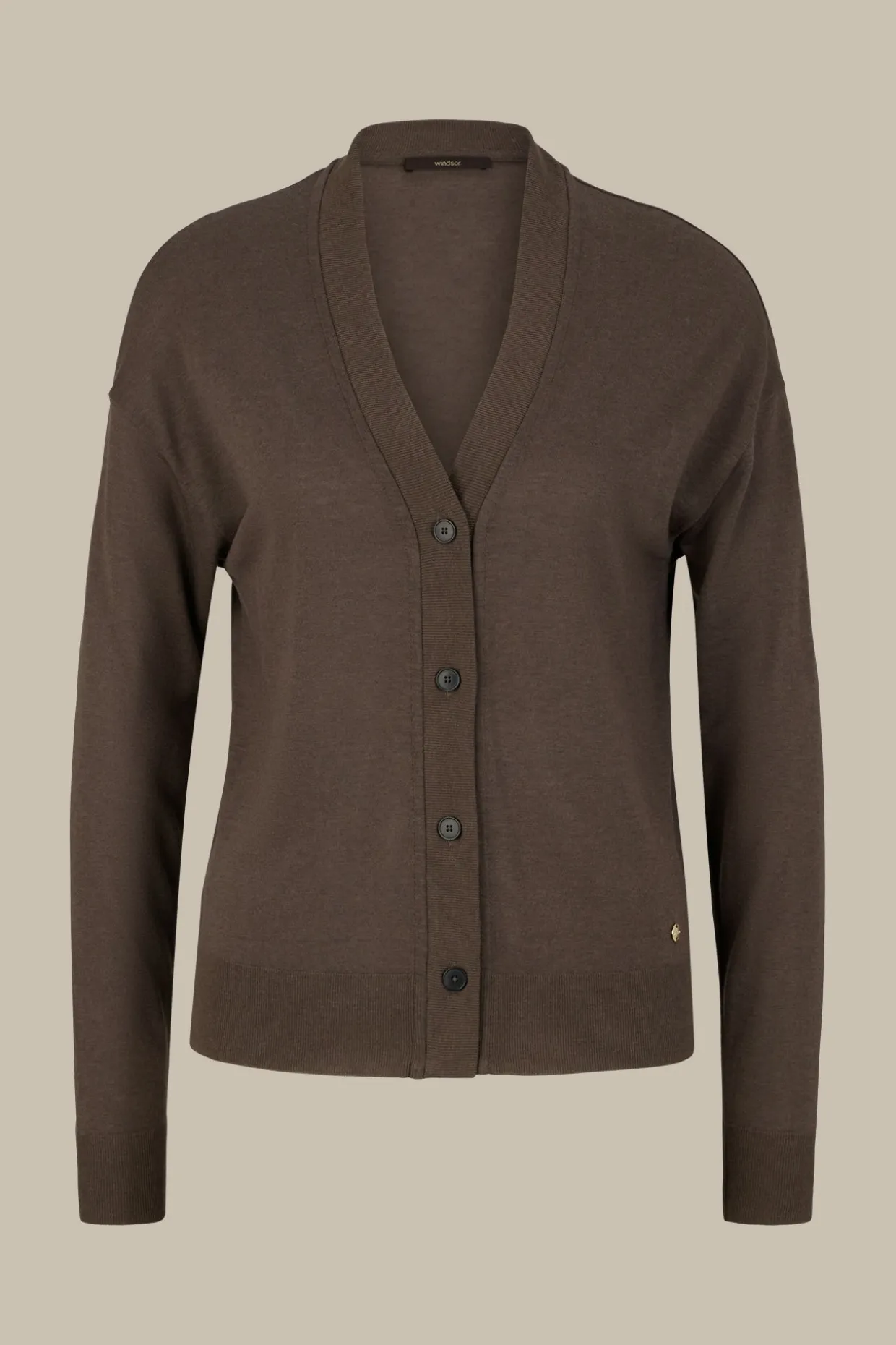 Tencel-Wollmix-Cardigan In