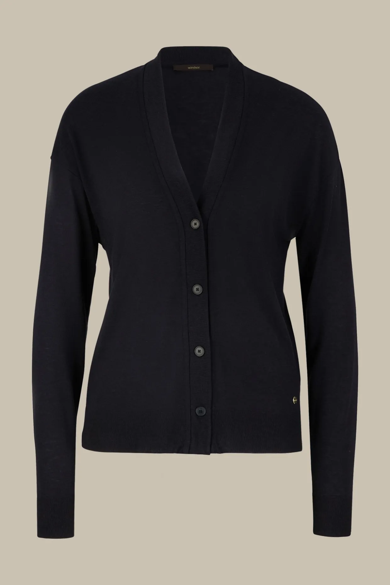 Tencel-Wollmix-Cardigan In