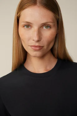 Tencel-Wollmix-Kurzarm-Shirt In