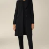 Tencel-Wollstretch-Rundhals-Shirt In