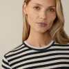 Tencel-Wollstretch-Rundhals-Shirt In