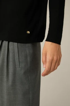 Tencel-Wollstretch-Shirt In