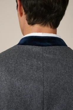 Trachten-Weste Au In Grau/Navy