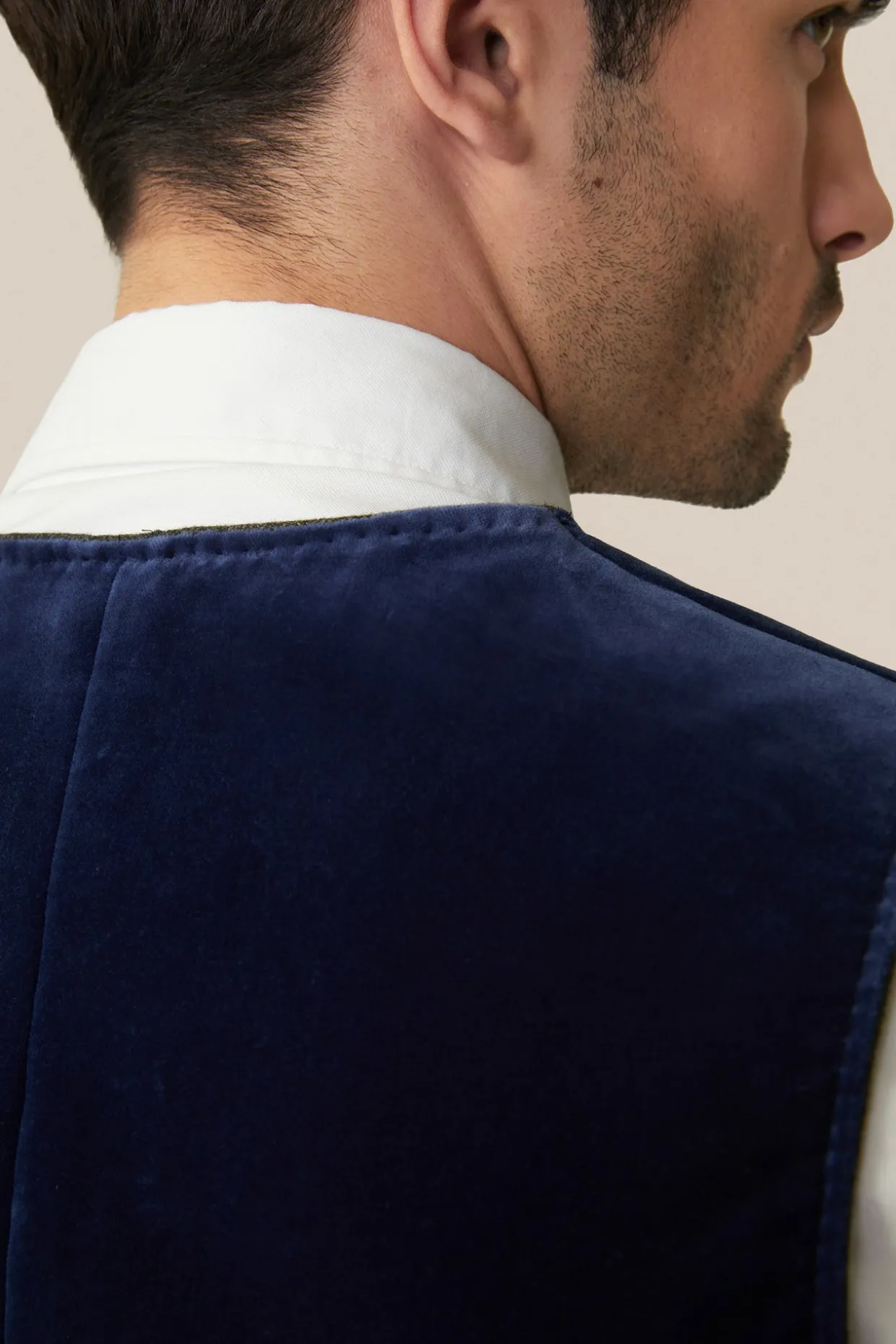 Trachten-Weste Isar In Medium Navy