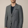 Travel Jersey-Flanell Baukasten-Sakko In