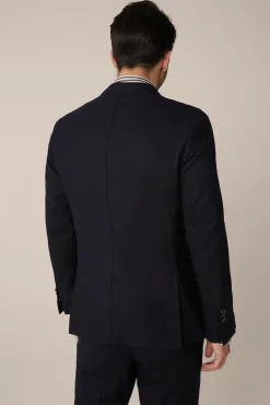 Travel Jersey-Flanell Baukasten-Sakko In