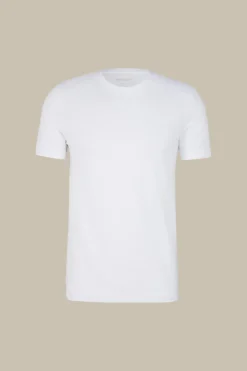 Two-Pack-Baumwollmix T-Shirts Mit Stretch Und Rundhals In