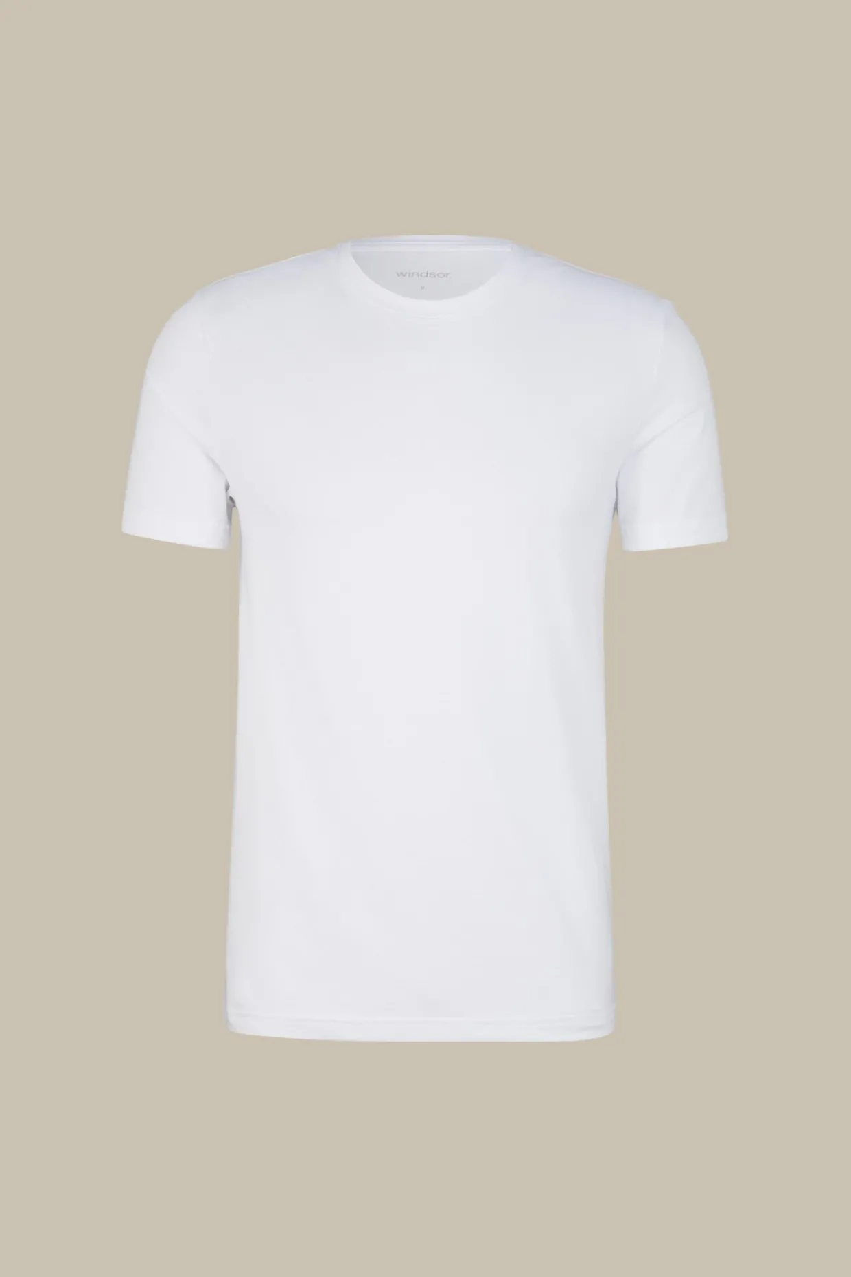 Two-Pack-Baumwollmix T-Shirts Mit Stretch Und Rundhals In
