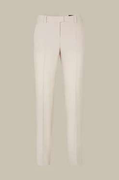 Wollcrepe-Anzugs-Hose In