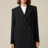 Wollcrepe-Longblazer In