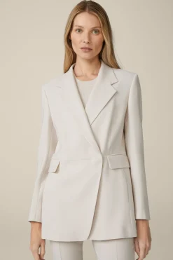 Wollcrepe-Longblazer In