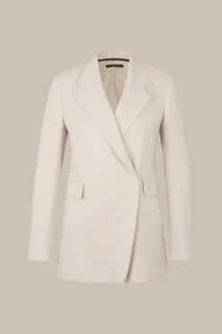 Wollcrepe-Longblazer In