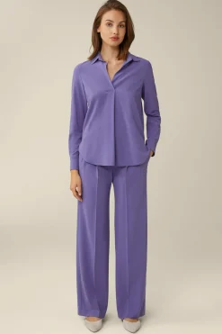 Wollcrepe-Marlene-Hose In