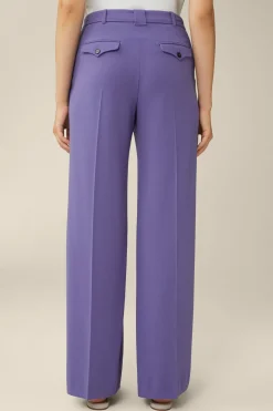 Wollcrepe-Marlene-Hose In