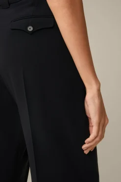 Wollcrepe-Marlene-Hose In