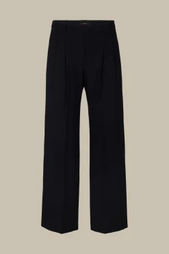 Wollcrepe-Marlene-Hose In