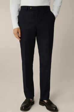 Woll-Flanell-Baukasten-Hose Santios Mit Stretch In