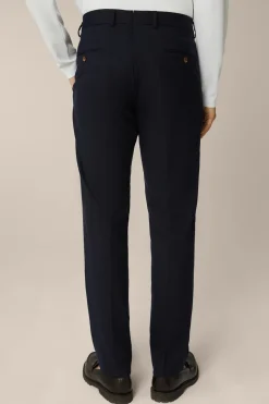 Woll-Flanell-Baukasten-Hose Santios Mit Stretch In