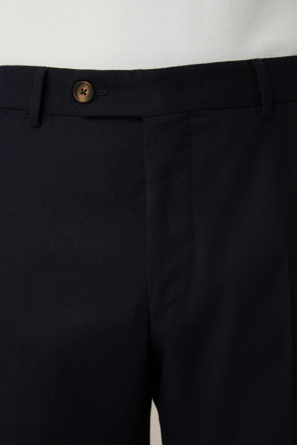 Woll-Flanell-Baukasten-Hose Santios Mit Stretch In