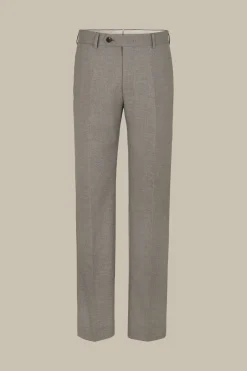 Woll-Flanell-Baukasten-Hose Santios Mit Stretch In