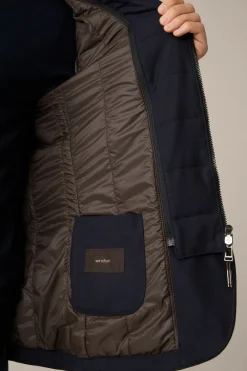 Woll-Flanell-Baukasten-Sakko Tristo Mit Inlay In
