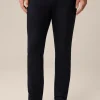 Wolljersey-Baukasten-Hose Floro Mit Bundfalte In