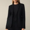 Wolljersey-Blazer In