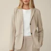 Wolljersey-Blazer In