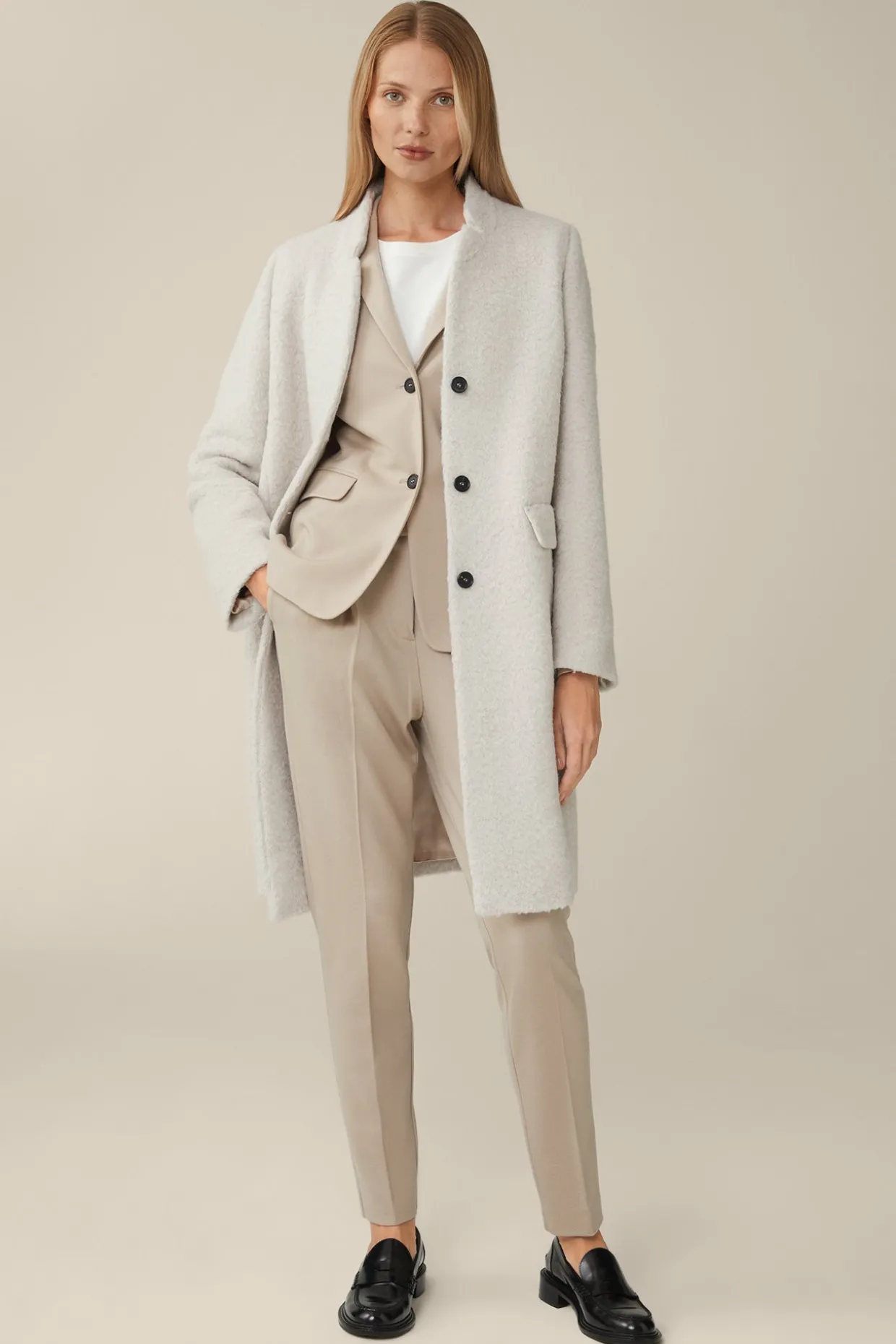 Wolljersey-Blazer In