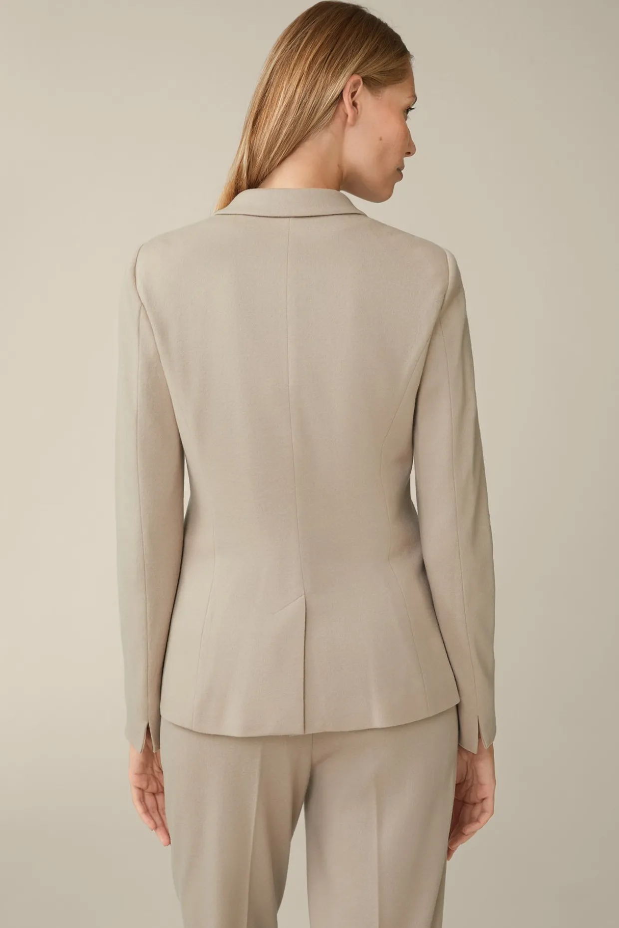 Wolljersey-Blazer In