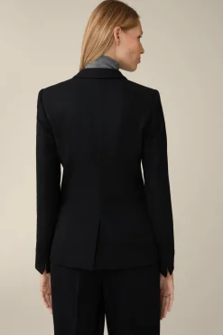 Wolljersey-Blazer In