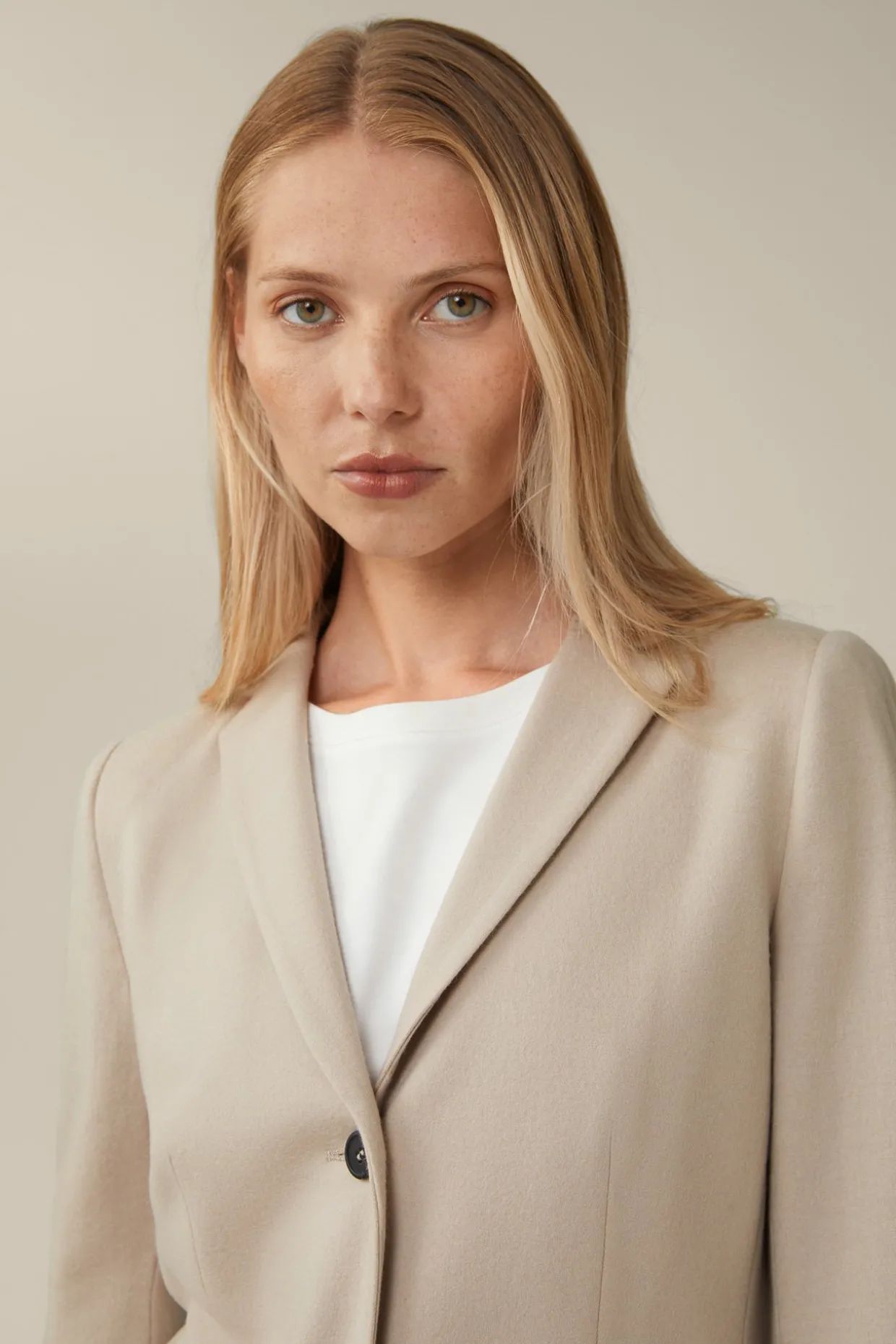 Wolljersey-Blazer In