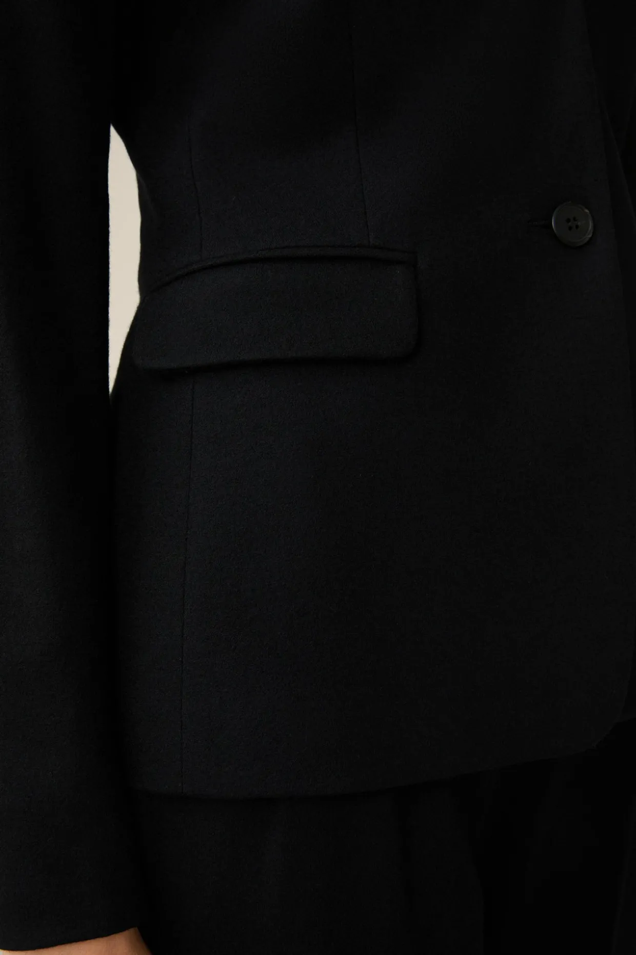 Wolljersey-Blazer In
