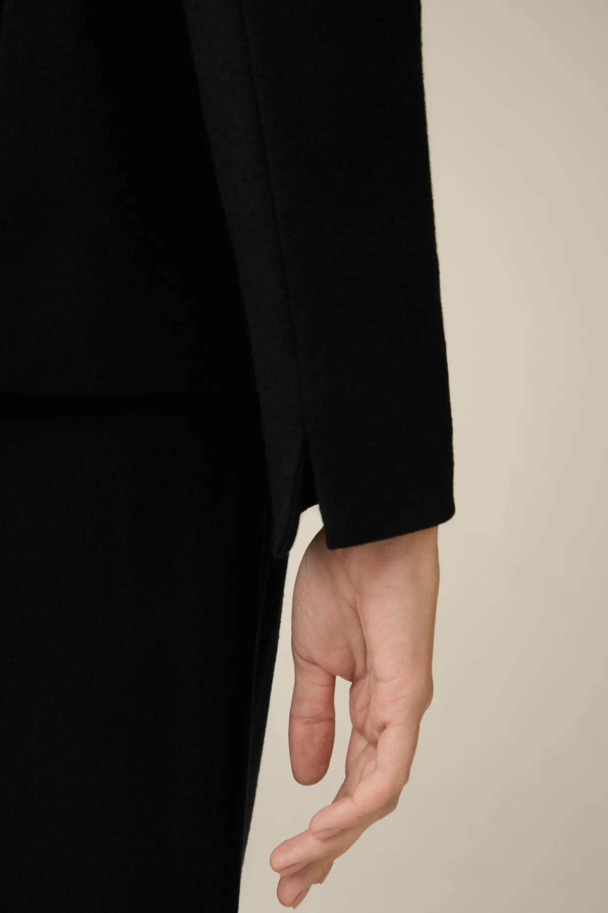 Wolljersey-Blazer In