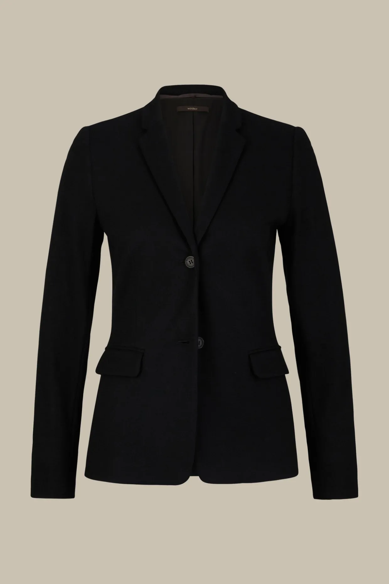 Wolljersey-Blazer In