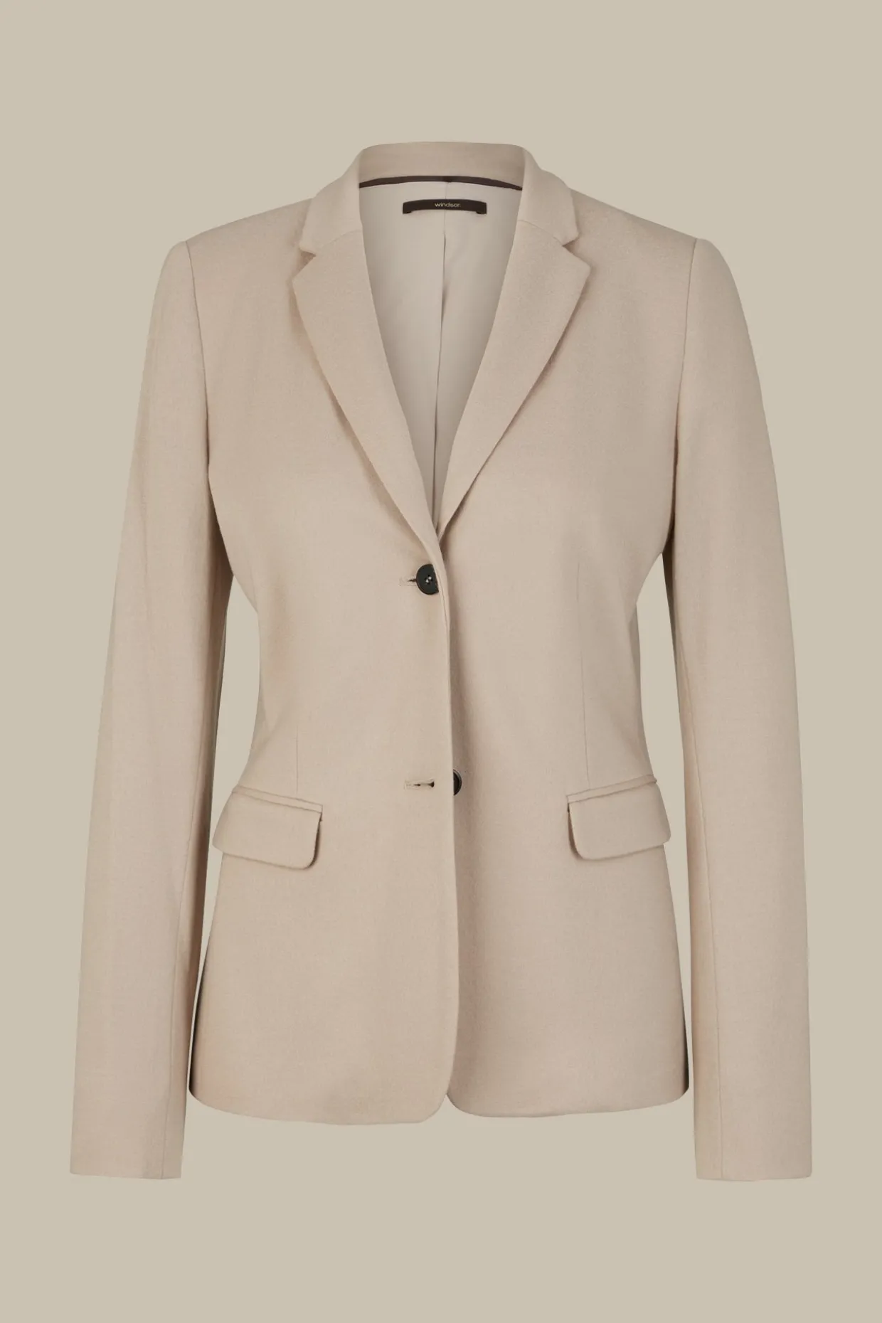 Wolljersey-Blazer In