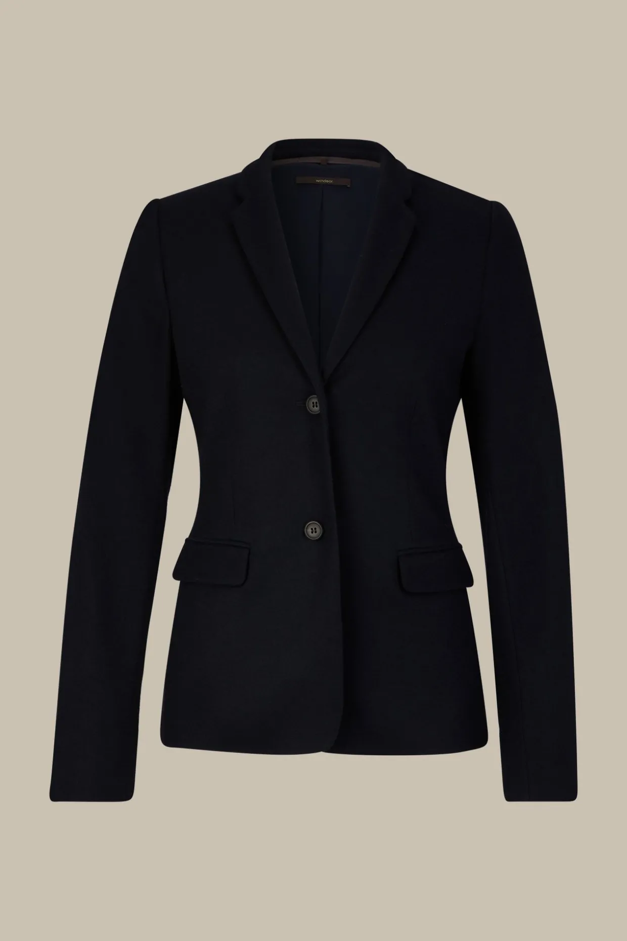 Wolljersey-Blazer In