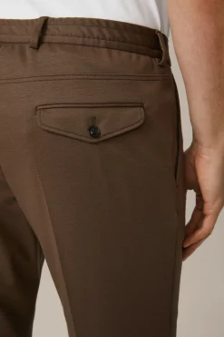 Wolljersey-Bundfaltenhose Floro In