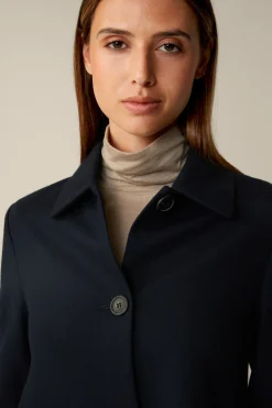 Wolljersey-Kurz-Blazer In