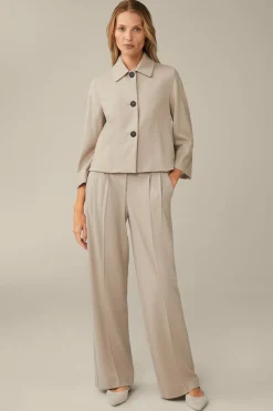Wolljersey-Marlene-Hose In
