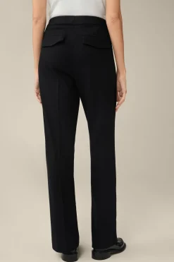 Wolljersey-Marlene-Hose In