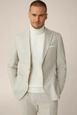 Wollmix-Baukasten-Sakko Giro Mit Cashmere In