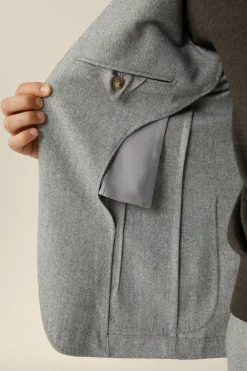 Wollmix-Baukasten-Sakko Giro Mit Cashmere In