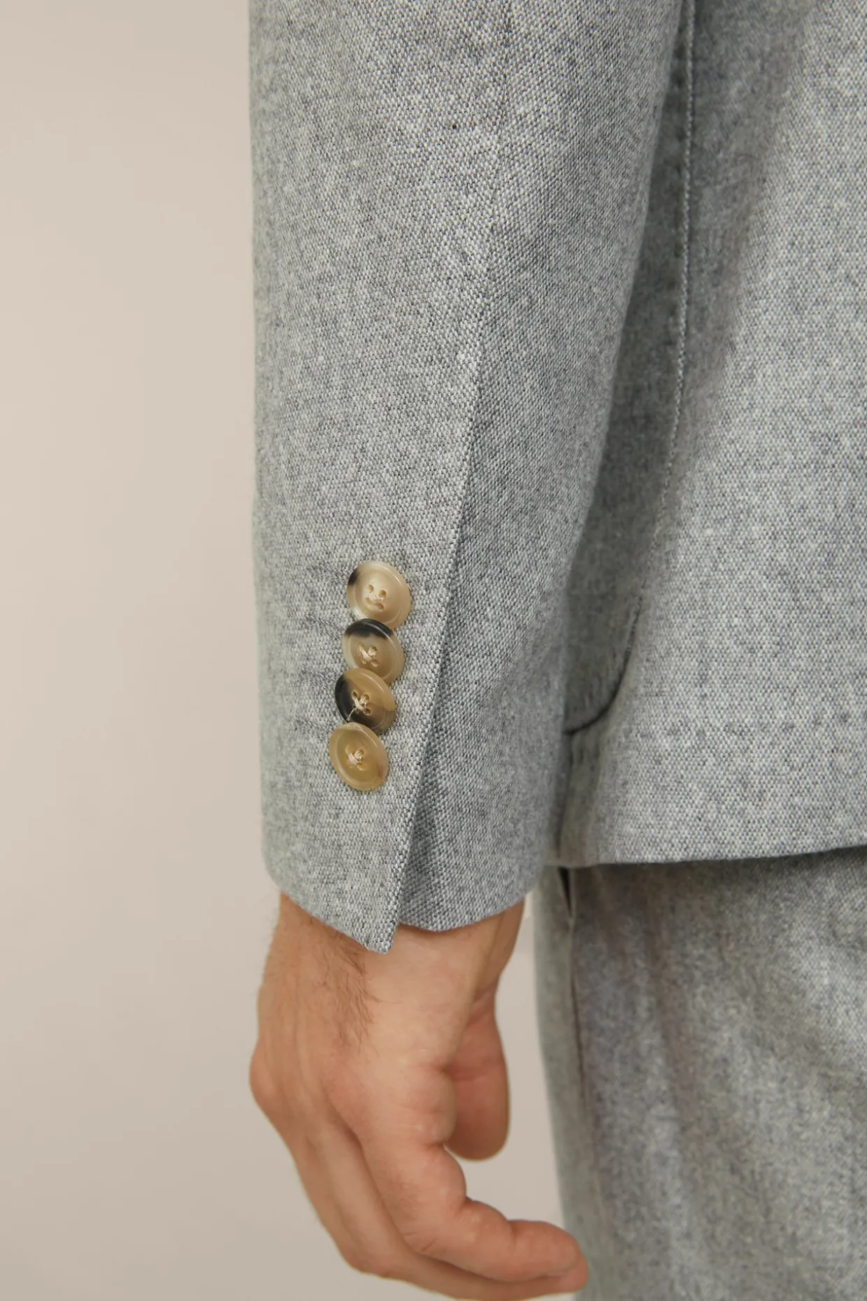 Wollmix-Baukasten-Sakko Giro Mit Cashmere In