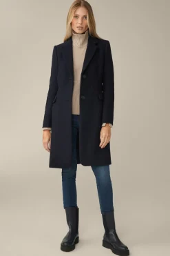 Wollmix-Blazer-Mantel In