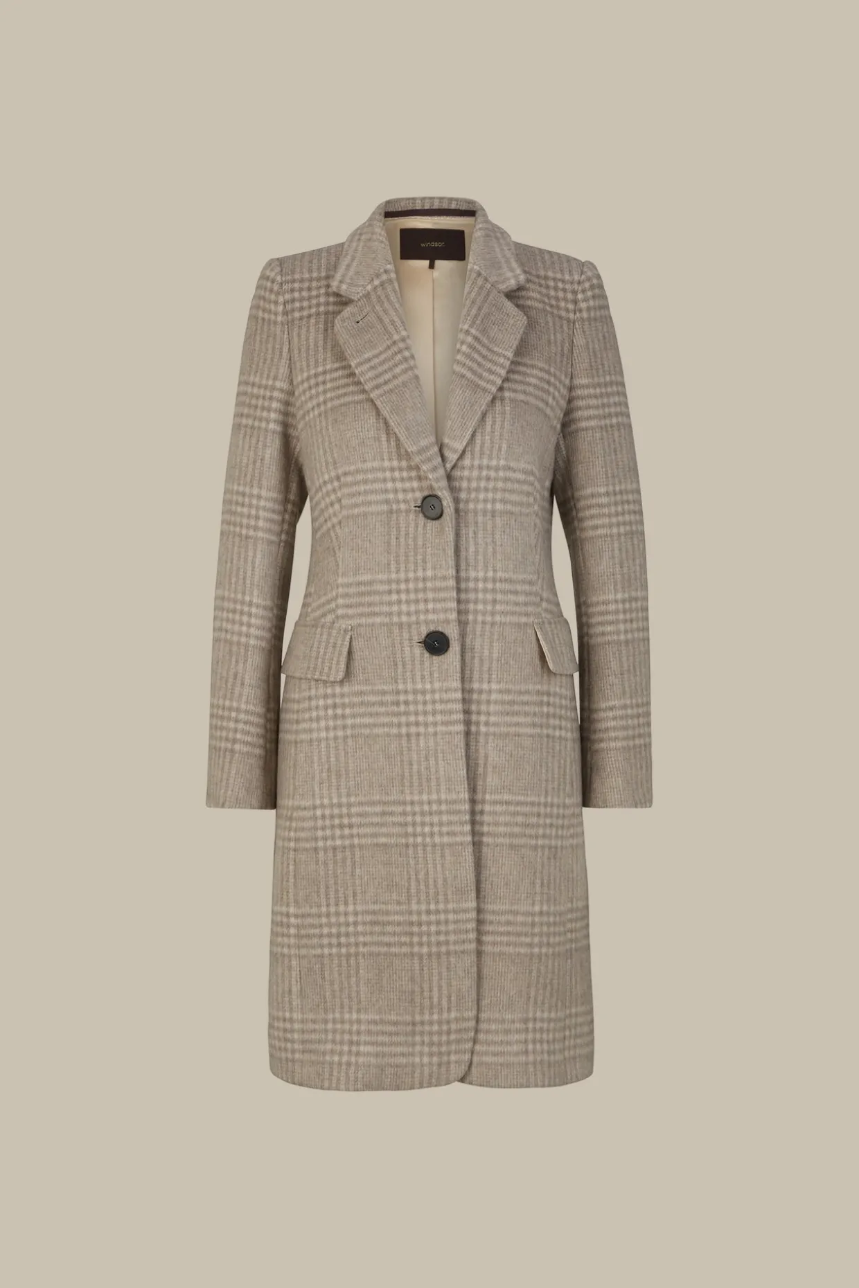 Wollmix-Blazer-Mantel In