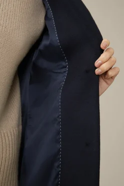 Wollmix-Blazer-Mantel In