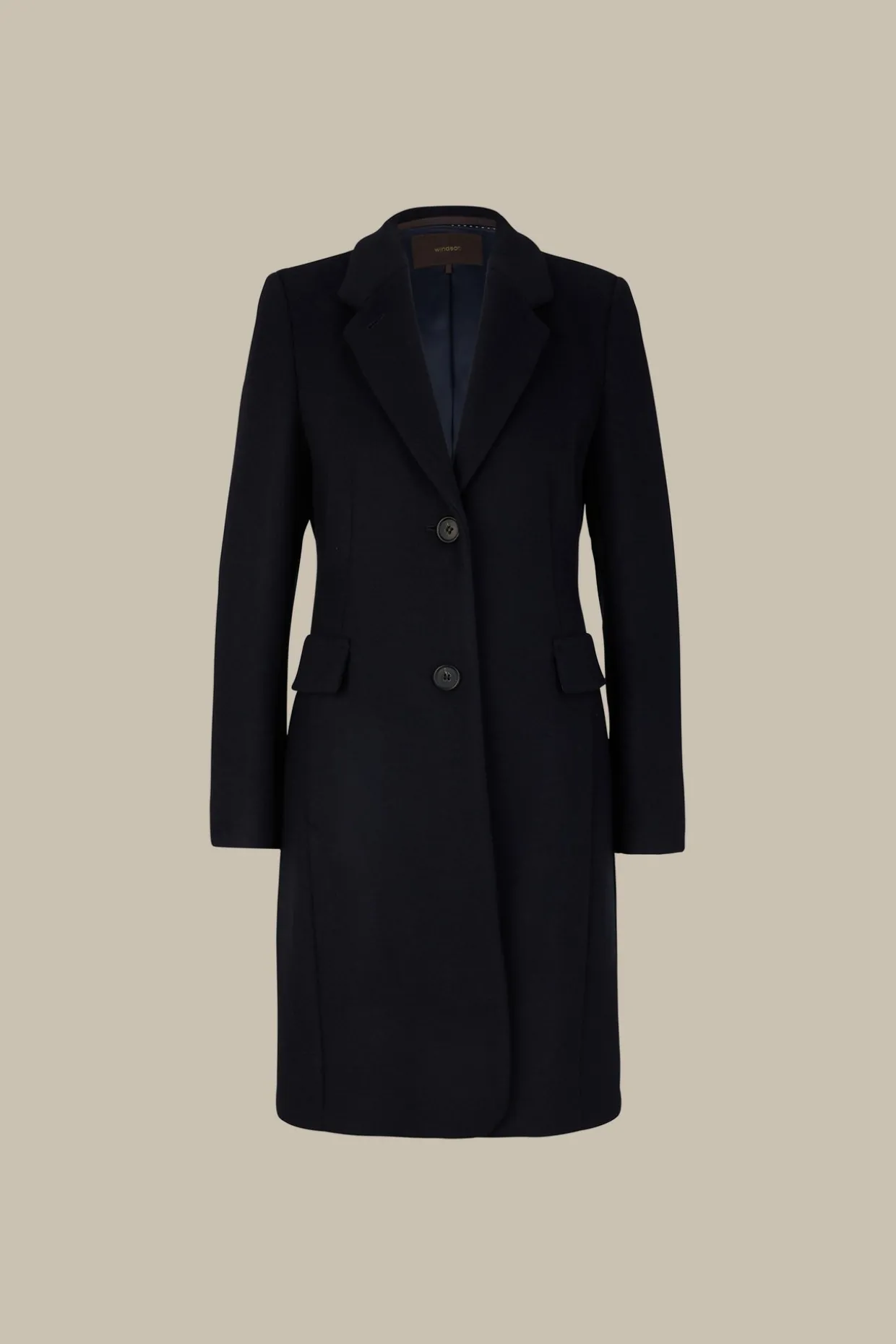 Wollmix-Blazer-Mantel In